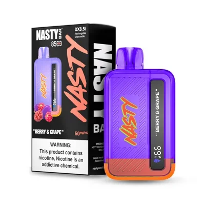 Nasty Bar Berry Grape 8500 Puff Disposable