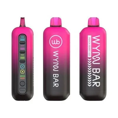 Peach Berry Ice Wynn Bar 4 Adjust 50K Puffs Disposable