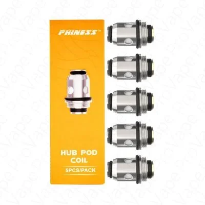Phiness Hub Pod Replacement Coils 5PCS
