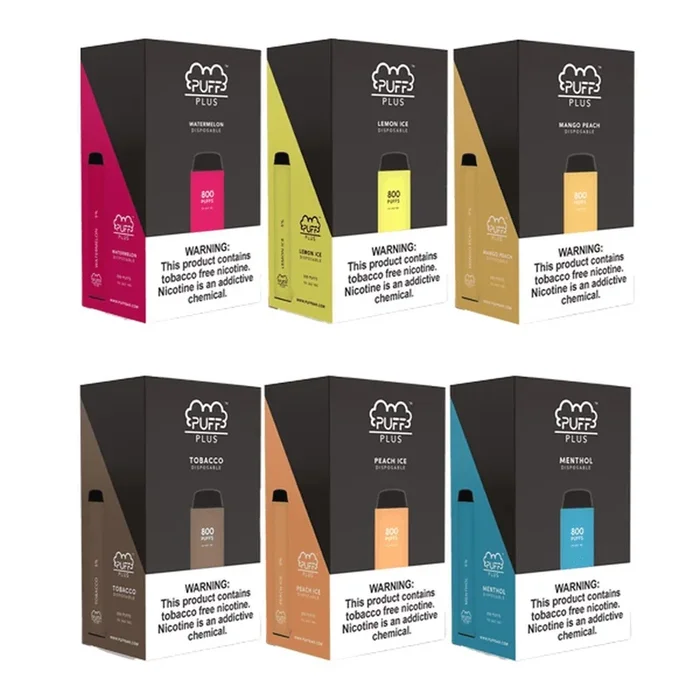 Puff Plus – 800 Puffs Disposable – 3.5mL 50mg