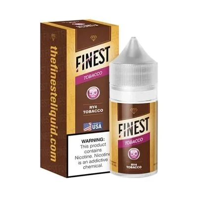 RY4 Tobacco The Finest Tobacco Salt Nic E-Juice 30ml