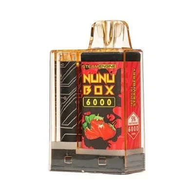 Steam Engine Strawberry Nunu Box 6000 Disposable Vape