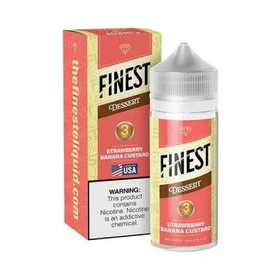 Strawberry Banana Custard The Finest Dessert Edition E-Juice 100ml