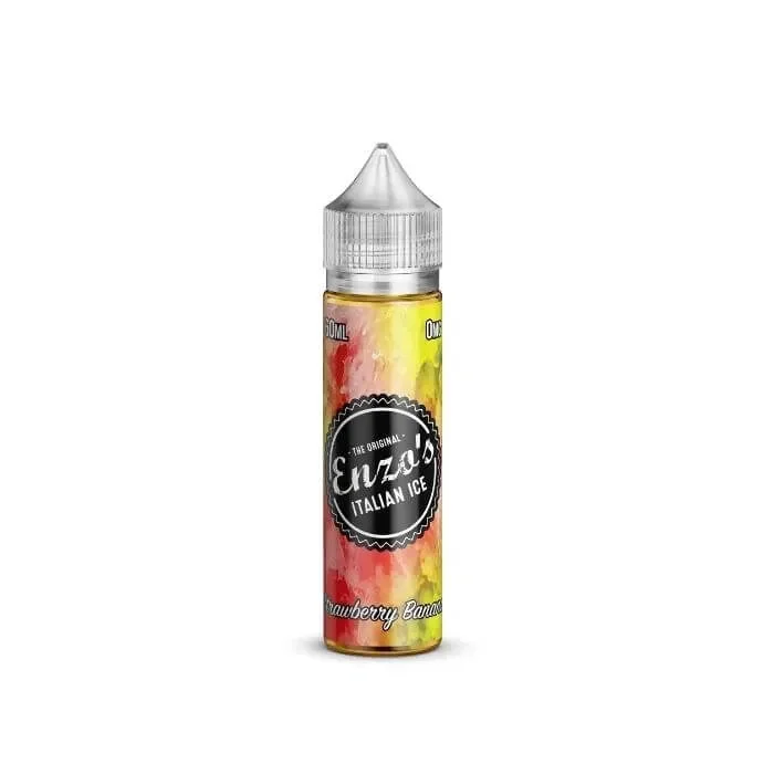 Strawberry Banana E-Liquid by Enzo’s Italian Ice