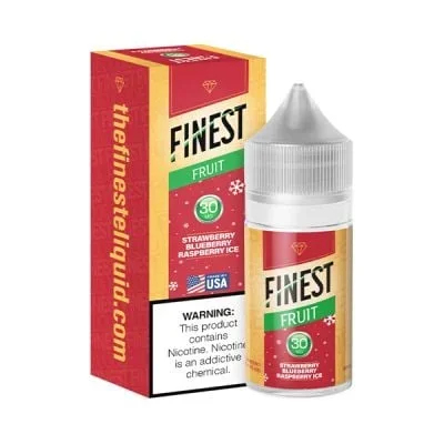 Strawberry Blueberry Raspberry Ice The Finest Fruit Edition Salt Nic E-Juice 30ml