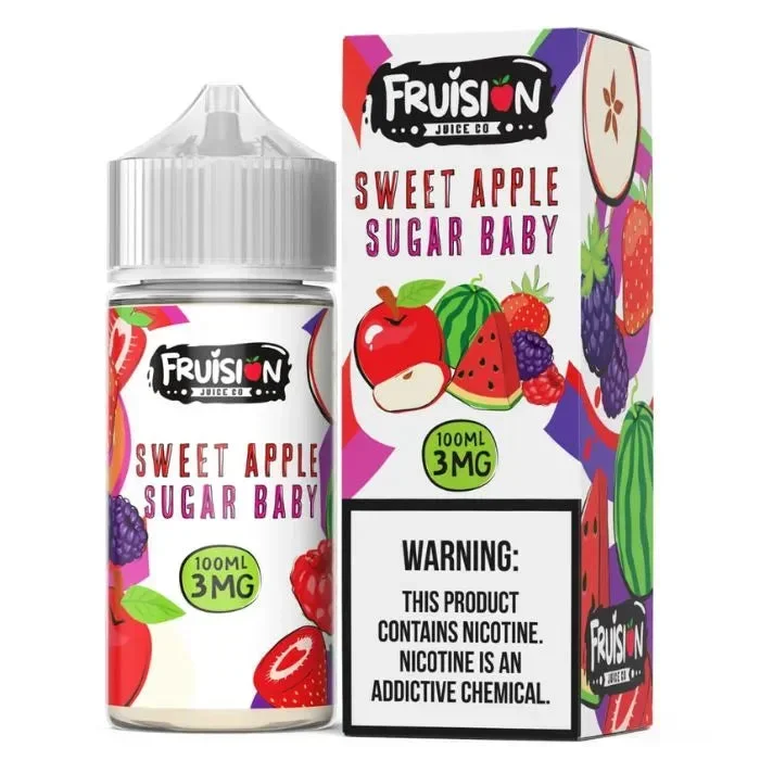 Sweet Apple Sugar Baby E-Liquid by Fruision