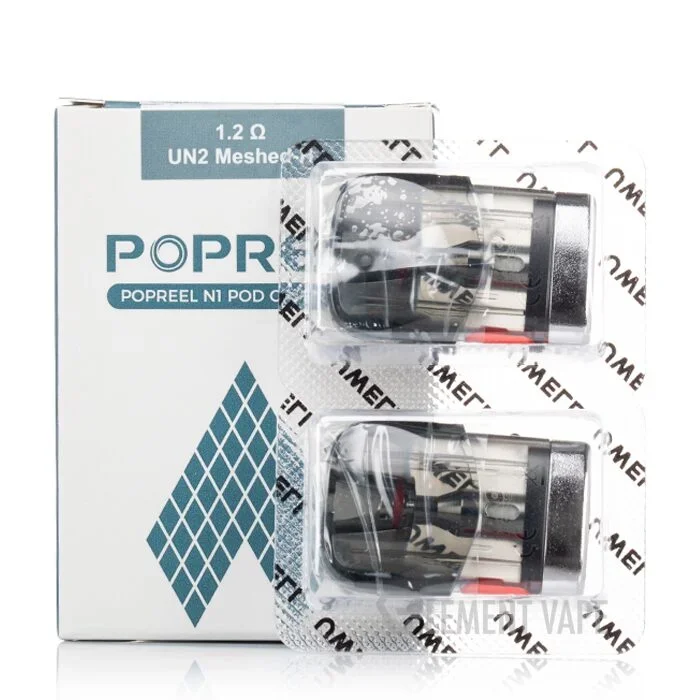 Uwell Popreel N1 Replacement Pods (1.2Ω UN2 Meshed-H)