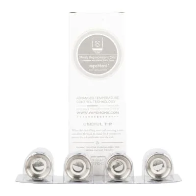 VapeMons Monster 0.15 ohm Mesh Replacement Coils – 4-Pack