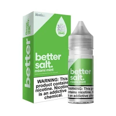 Vapetasia Better Salt Miami Mint 30K Puffs Salt Nic E-Juice 30ml