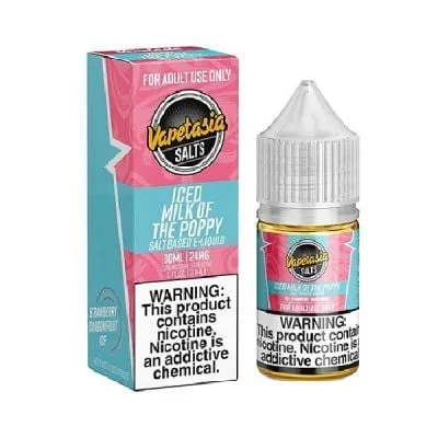 Vapetasia Iced Milk of The Poppy Salt Nic E-Juice 30ml