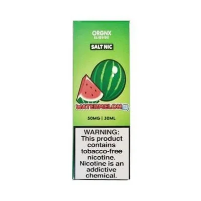 Watermelon Ice ORGNX TFN Salt Nic E-Juice 30ml