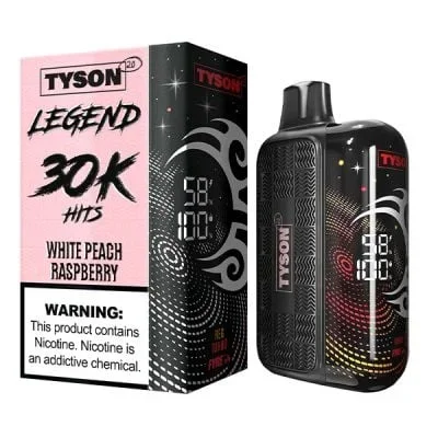 White Peach Raspberry Tyson 2.0 Legend 30K Disposable