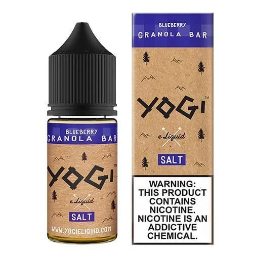 Yogi SALTS E-Liquid – Blueberry Granola Bar, 30mL